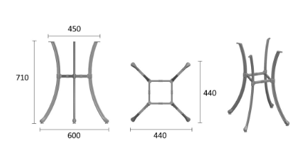 Liquid Metal Döküm Masa Ayağı
