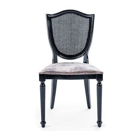 Wicker  Hasırlı Ahşap Sandalye