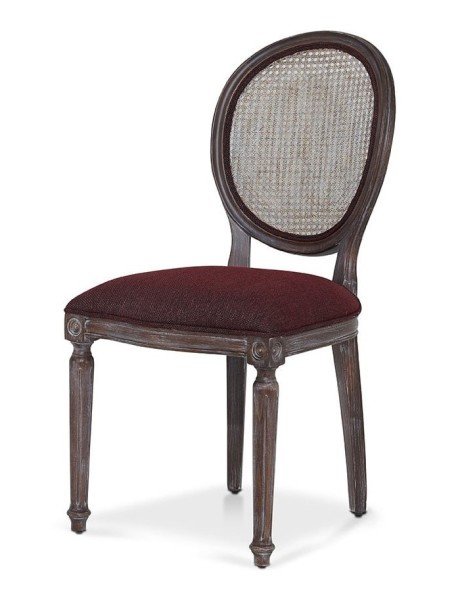 Madalyon Hasırlı Ahşap Sandalye