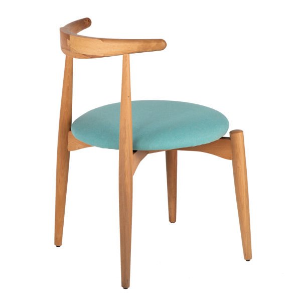 Elips Ahşap Sandalye