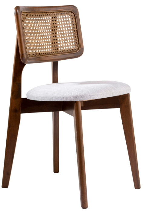 Snake Hasırlı Ahşap Sandalye