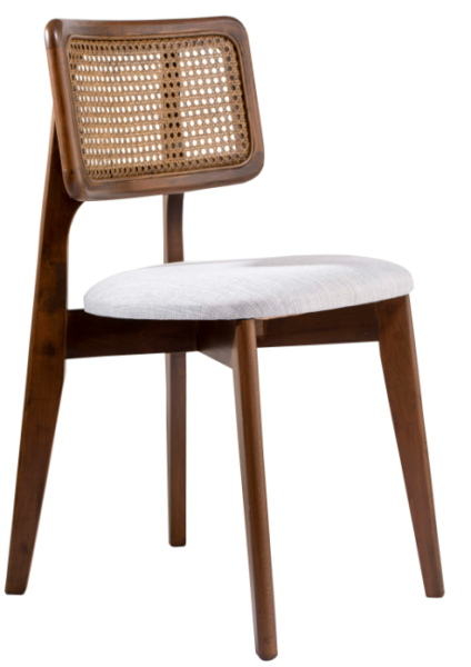 Snake Hasırlı Ahşap Sandalye