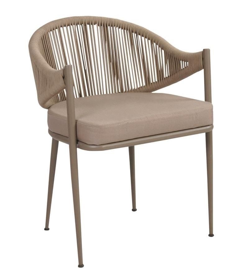 Bullet Metal Örgülü Dış Mekan Sandalye