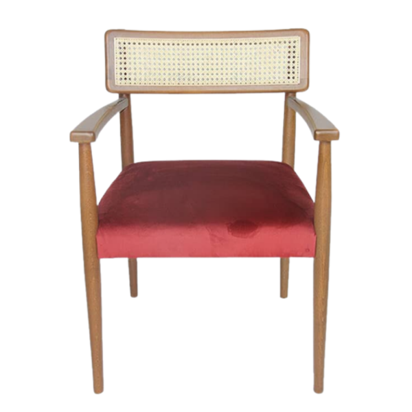 Yakamoz Ahşap Kollu Sandalye