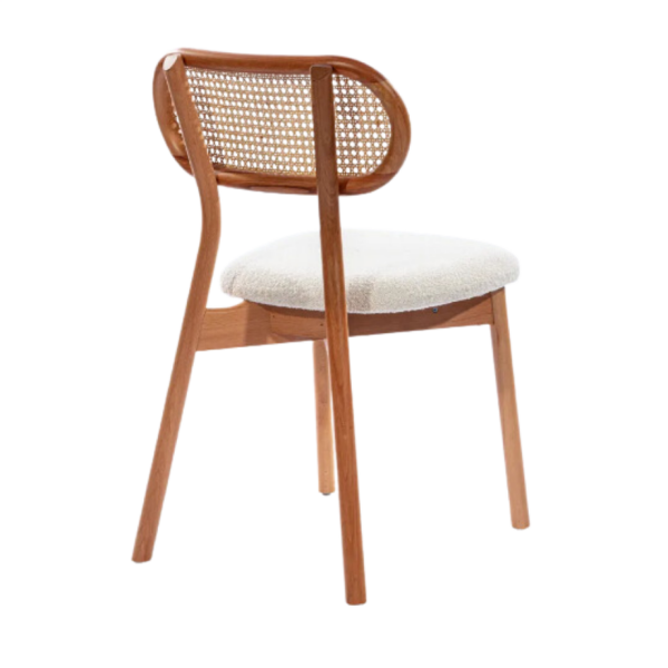 Paris Hasırlı Ahşap Sandalye