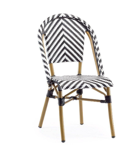 Alüminyum Plastik Rattan Sandalye